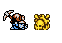 Bone Miner animated sprite